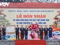 Bắc Ninh đón nhận danh hiệu Di sản văn hóa phi vật thể quốc gia Lễ hội Lim