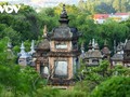 Bo Da Pagoda, home to the largest stupa garden in Vietnam