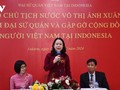 Phó Chủ tịch nước Võ Thị Ánh Xuân thăm Đại sứ quán Việt Nam tại Indonesia