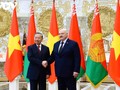 Генсек ЦК КПВ То Лам и президент Беларуси Александр Лукашенко провели совместную пресс-конференцию по итогам переговоров 