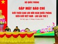 Giao lưu hữu nghị Quốc phòng biên giới Việt Nam-Lào lần thứ 2 diễn ra từ ngày 22-23/10