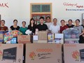 Hội Sinh viên Việt Nam tại Vương quốc Anh mang yêu thương đến với điểm trường mầm non vùng lũ Nghệ An