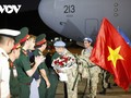 51 blue beret soldiers return home after their mission in South Sudan