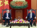 Líder partidista invita a empresas estadounidenses a expandir sus inversiones en Vietnam