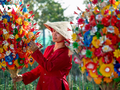 Besuch im Papierblumendorf Thanh Tien am Neujahrsfest Tet