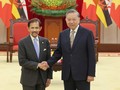 เลขาธิการใหญ่พรรค โตเลิม ให้การต้อนรับสุลต่านแห่งบรูไน
