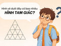 Bài toán đếm hình tiểu học nhưng nhiều người lớn trả lời sai