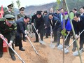 Lang Son: Lancement de la campagne de plantation d’arbres du Têt 2025