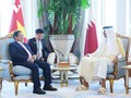 Thủ tướng Phạm Minh Chính hội kiến các nhà lãnh đạo Qatar