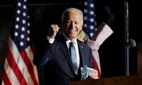 Pilpres AS 2020: Kandidat Joe Biden menyatakan kemenangan 