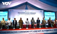 VINFAST Resmi Selenggarakan Upacara Peletakan Batu Pertama Pabrik Perakitan Mobil Listrik di Indonesia