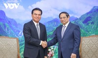 PM Vietnam, Pham Minh Chinh Menerima Menteri Perencanaan dan Investasi Laos