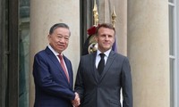 Sekjen, Presiden Vietnam, To Lam Lakukan Pembicaraan dengan Presiden Prancis, Emmanuel Macron