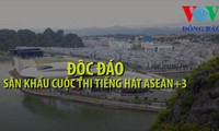 Độc đáo sân khấu cuộc thi “Tiếng hát ASEAN+3” ở Quảng Ninh