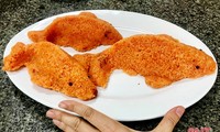 Carp-shaped food items popular snacks on Kitchen Gods Day