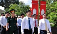 Presidente vietnamita visita provincia sureña de Đồng Tháp 