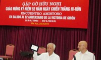 Encuentro amistoso en Hanoi en conmemoración de la Victoria de Girón de Cuba