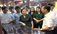 Vicepresidenta de Vietnam Nguyen Thi Doan visita provincia de Thai Binh