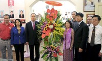 Presidente del Frente de la Patria felicita 70 años de Cruz Roja de Vietnam