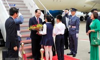 Presidente de Vietnam inicia su visita de Estado a Japón 