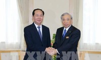 Presidente de Vietnam visita la prefectura nipona de Gunma