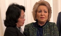 Vicepresidenta de Vietnam se reúne con jefa del Consejo de la Federación de Rusia