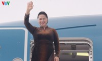 Presidenta parlamentaria de Vietnam finaliza visita de trabajo al exterior  