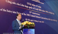 Vietnam celebra 25 años de participación en Convención de la ONU sobre el Derecho del Mar de 1982