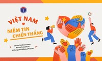 Lanzan campaña de comunicación sobre el mensaje “Fe en la victoria” contra el covid-19 en Vietnam