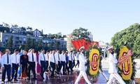 Vibrantes actividades en honor de los héroes y mártires caídos por la independencia nacional