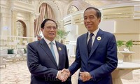 Primer Ministro de Vietnam se reúne con altos dirigentes de varios países al margen de la cumbre CCG-ASEAN