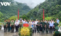 Presidente de Vietnam rinde homenaje al prócer Ho Chi Minh en Pac Bo