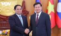 Primer Ministro de Vietnam se reúne con el máximo líder de Laos