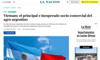 Medio argentino destaca a Vietnam como principal socio comercial agrícola