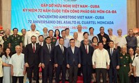 Conmemoración en Hanói del 72.º aniversario del Asalto al Moncada, heroica gesta revolucionaria de Cuba 