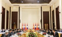 Viceprimer ministro Trinh Dinh Dung visita Laos