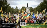 Ola de manifestaciones en Europa contra acción militar turca en Siria