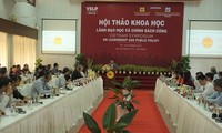 Celebran en Ciudad Ho Chi Minh conferencia sobre liderazgo y políticas públicas