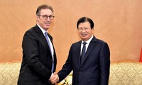 Vicepremier de Vietnam recibe a jefe de grupo de energía renovable de Irlanda 