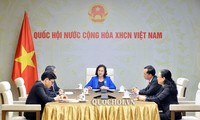 Líderes del Parlamento de Laos y Vietnam intercambian opiniones sobre el control de Covid-19