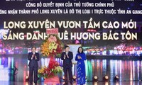 Long Xuyen es oficialmente ciudad de clase I de la provincia de An Giang