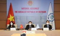 Vietnam asiste a la reunión virtual de la UIP sobre la respuesta al cambio climático