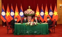 Vietnam y Laos firman importantes acuerdos de cooperación 