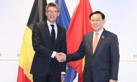 Principales actividades del líder del Legislativo vietnamita en Bélgica