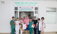 Paciente británico de covid-19 y su esposa regresan a Vietnam