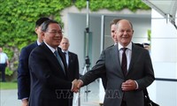 Olaf Scholz se encuentra con su homólogo chino Li Qiang