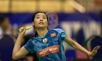 Jugadora vietnamita entra en cuartos de final en el torneo internacional de bádminton en Finlandia