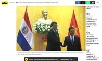 Diario paraguayo destaca perspectivas de cooperación comercial con Vietnam