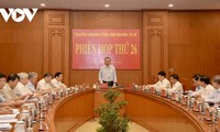 Máximo líder político de Vietnam pide mejorar prevención y lucha contra corrupción y negatividad 