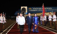 Máximo dirigente vietnamita llega a La Habana para su visita de Estado a Cuba